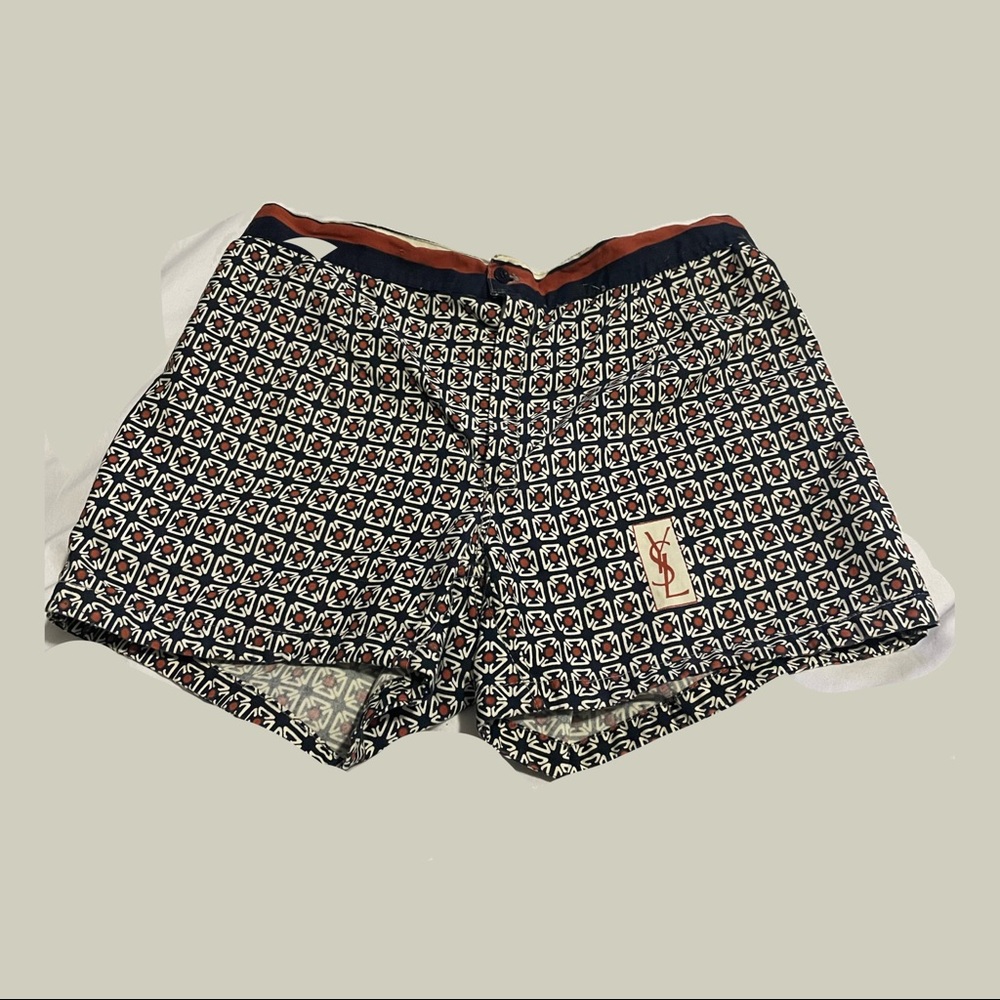 Vintage small YSL high waisted shorts.